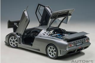 Bugatti EB 110 SS 1992 (silver) (composite model/full openings) AUTOart 1:18