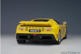 Bugatti EB 110 SS 1992 (yellow) (composite model/full openings) AUTOart 1:18