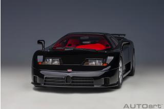 Bugatti EB 110 SS 1992 (black) (composite model/full openings) AUTOart 1:18