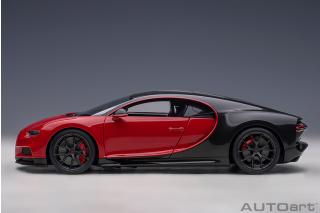 Bugatti Chiron Sport 2019 (italian red/carbon) (composite model/full openings + workable rear spoiler) AUTOart 1:18