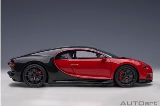 Bugatti Chiron Sport 2019 (italian red/carbon) (composite model/full openings + workable rear spoiler) AUTOart 1:18