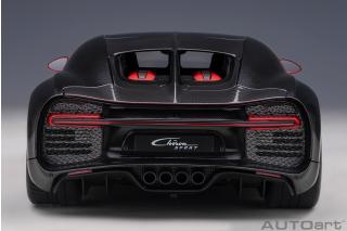 Bugatti Chiron Sport 2019 (italian red/carbon) (composite model/full openings + workable rear spoiler) AUTOart 1:18