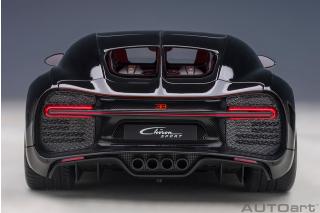 Bugatti Chiron Sport 2019 (Nocturne black/carbon) (composite model/full openings + workable rear spoiler) AUTOart 1:18