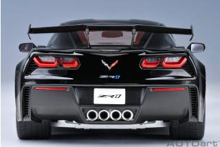 Chevrolet Corvette ZR1 2019 (gloss black) (composite model/full openings) AUTOart 1:18 Composite