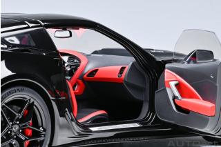 Chevrolet Corvette ZR1 2019 (gloss black) (composite model/full openings) AUTOart 1:18 Composite