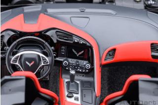 Chevrolet Corvette ZR1 2019 (gloss black) (composite model/full openings) AUTOart 1:18 Composite