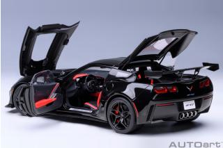 Chevrolet Corvette ZR1 2019 (gloss black) (composite model/full openings) AUTOart 1:18 Composite