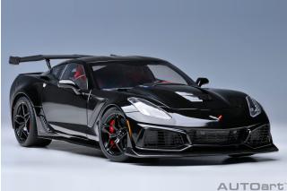 Chevrolet Corvette ZR1 2019 (gloss black) (composite model/full openings) AUTOart 1:18 Composite