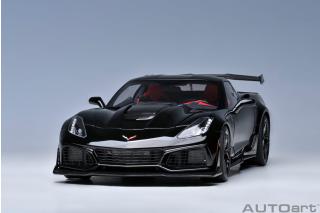 Chevrolet Corvette ZR1 2019 (gloss black) (composite model/full openings) AUTOart 1:18 Composite