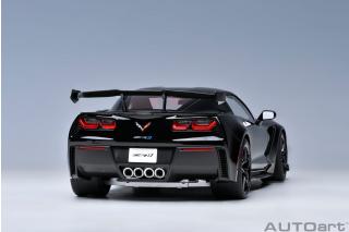 Chevrolet Corvette ZR1 2019 (gloss black) (composite model/full openings) AUTOart 1:18 Composite