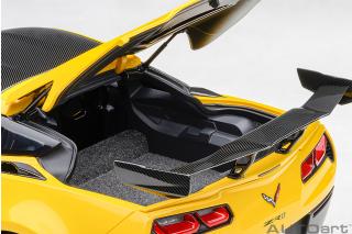Chevrolet Corvette ZR1 2019 (Corvette racing yellow tintcoat) (composite model/full openings) AUTOart 1:18 Composite