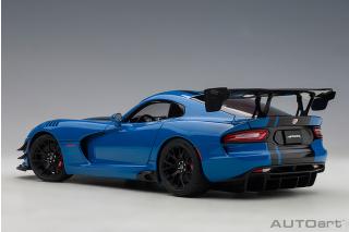 Dodge Viper ACR 2017 (competition blue/black stripes) (composite model/full openings) AUTOart 1:18