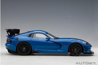 Dodge Viper ACR 2017 (competition blue/black stripes) (composite model/full openings) AUTOart 1:18