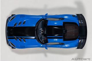 Dodge Viper ACR 2017 (competition blue/black stripes) (composite model/full openings) AUTOart 1:18