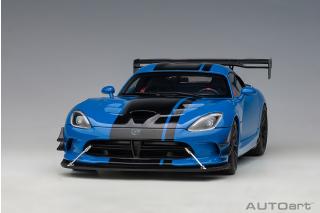 Dodge Viper ACR 2017 (competition blue/black stripes) (composite model/full openings) AUTOart 1:18