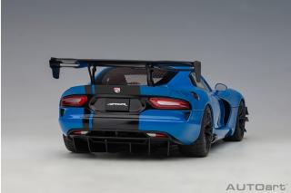 Dodge Viper ACR 2017 (competition blue/black stripes) (composite model/full openings) AUTOart 1:18