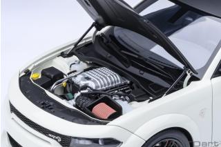 DODGE CHARGER SRT HELLCAT REDEYE JAILBREAK (KNUCKLE WHITE) AUTOart 1:18 Composite