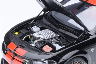 DODGE CHARGER SRT HELLCAT REDEYE JAILBREAK (PITCH BLACK) AUTOart 1:18 Composite