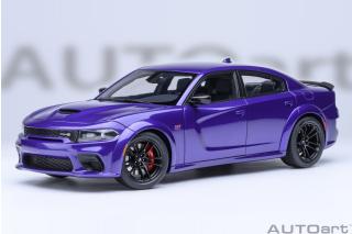 DODGE CHARGER SCAT PACK WIDEBODY (PLUM CRAZY) AUTOart 1:18 Composite