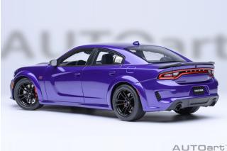 DODGE CHARGER SCAT PACK WIDEBODY (PLUM CRAZY) AUTOart 1:18 Composite