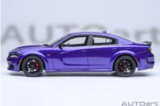 DODGE CHARGER SCAT PACK WIDEBODY (PLUM CRAZY) AUTOart 1:18 Composite