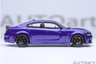 DODGE CHARGER SCAT PACK WIDEBODY (PLUM CRAZY) AUTOart 1:18 Composite