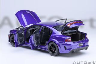 DODGE CHARGER SCAT PACK WIDEBODY (PLUM CRAZY) AUTOart 1:18 Composite