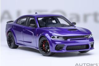 DODGE CHARGER SCAT PACK WIDEBODY (PLUM CRAZY) AUTOart 1:18 Composite
