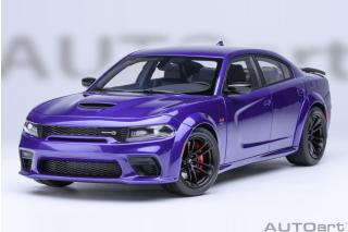 DODGE CHARGER SCAT PACK WIDEBODY (PLUM CRAZY) AUTOart 1:18 Composite