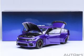 DODGE CHARGER SCAT PACK WIDEBODY (PLUM CRAZY) AUTOart 1:18 Composite