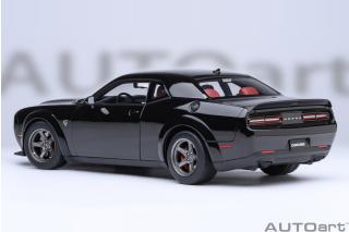 DODGE CHALLENGER SRT SUPER STOCK 2023 (PITCH BLACK) AUTOart 1:18 Composite