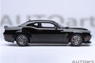 DODGE CHALLENGER SRT SUPER STOCK 2023 (PITCH BLACK) AUTOart 1:18 Composite