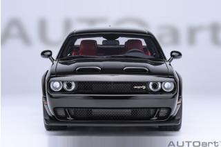 DODGE CHALLENGER SRT SUPER STOCK 2023 (PITCH BLACK) AUTOart 1:18 Composite