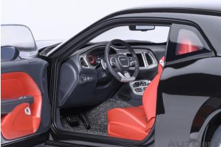 DODGE CHALLENGER SRT SUPER STOCK 2023 (PITCH BLACK) AUTOart 1:18 Composite