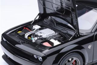 DODGE CHALLENGER SRT SUPER STOCK 2023 (PITCH BLACK) AUTOart 1:18 Composite