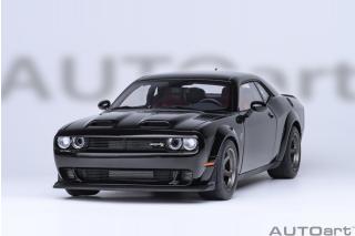 DODGE CHALLENGER SRT SUPER STOCK 2023 (PITCH BLACK) AUTOart 1:18 Composite