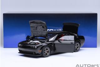 DODGE CHALLENGER SRT SUPER STOCK 2023 (PITCH BLACK) AUTOart 1:18 Composite