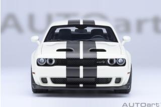 DODGE CHALLENGER SRT SUPER STOCK 2023 (KNUCKLE WHITE) AUTOart 1:18 Composite
