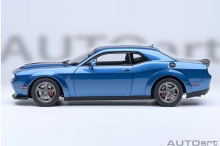 DODGE CHALLENGER SRT SUPER STOCK 2023 (FROSTBITE/BLUE) AUTOart 1:18 Composite