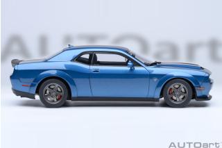 DODGE CHALLENGER SRT SUPER STOCK 2023 (FROSTBITE/BLUE) AUTOart 1:18 Composite
