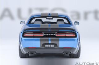 DODGE CHALLENGER SRT SUPER STOCK 2023 (FROSTBITE/BLUE) AUTOart 1:18 Composite