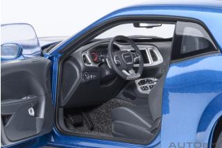 DODGE CHALLENGER SRT SUPER STOCK 2023 (FROSTBITE/BLUE) AUTOart 1:18 Composite