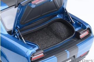 DODGE CHALLENGER SRT SUPER STOCK 2023 (FROSTBITE/BLUE) AUTOart 1:18 Composite