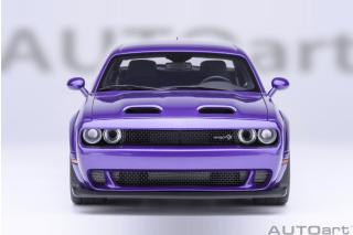 DODGE CHALLENGER SRT SUPER STOCK 2023 (PLUM CRAZY/PURPLE) AUTOart 1:18 Composite