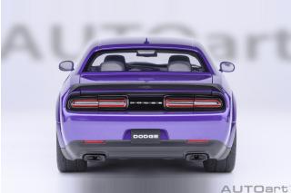 DODGE CHALLENGER SRT SUPER STOCK 2023 (PLUM CRAZY/PURPLE) AUTOart 1:18 Composite
