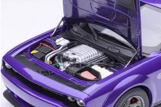 DODGE CHALLENGER SRT SUPER STOCK 2023 (PLUM CRAZY/PURPLE) AUTOart 1:18 Composite