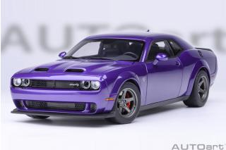 DODGE CHALLENGER SRT SUPER STOCK 2023 (PLUM CRAZY/PURPLE) AUTOart 1:18 Composite