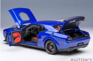 DODGE CHALLENGER R/T SCAT PACK WIDEBODY 2022 (INDIGO BLUE) AUTOart 1:18