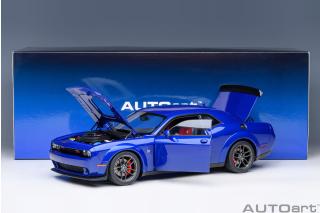 DODGE CHALLENGER R/T SCAT PACK WIDEBODY 2022 (INDIGO BLUE) AUTOart 1:18