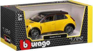 Renault 5 E-Tech gelb Burago 1:24